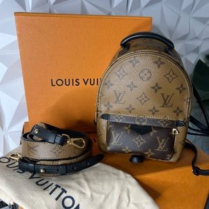 Louis Vuitton Palm Springs Mini Monogram Reverse